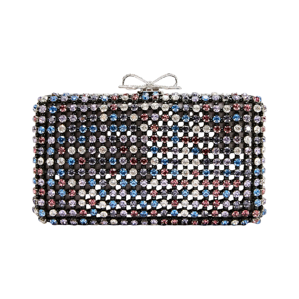 Self-portrait Crystal Chainmail Bag Multi
