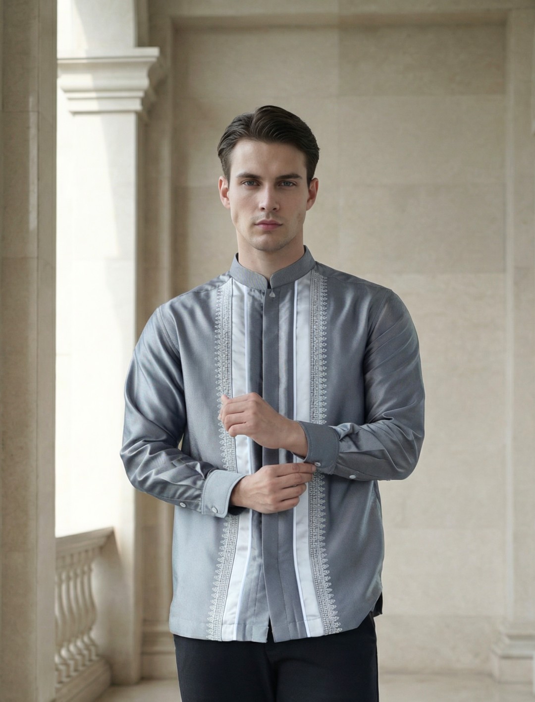SHAFIRA Althair Menswear | Koko Tangan Panjang Pria Premium