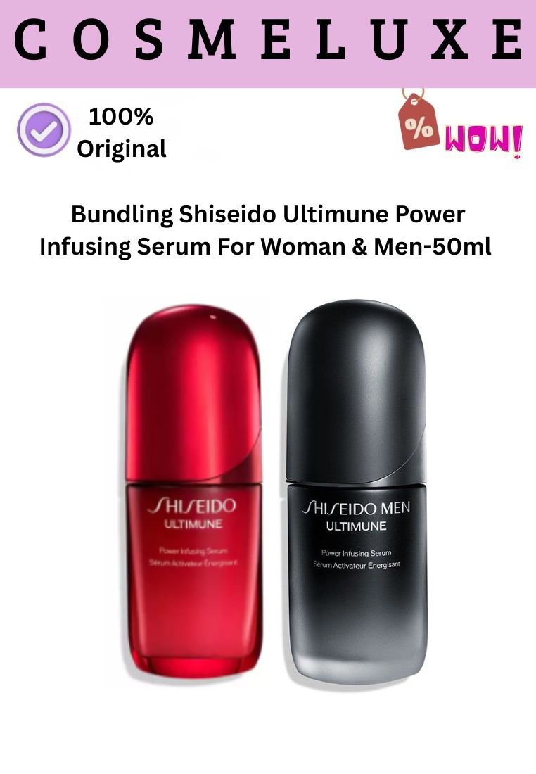 Shiseido Bundling Shiseido Ultimune Power Infusing Serum For Woman & Men-50ml