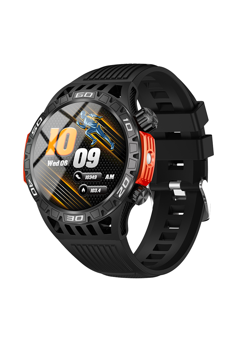 Simbojoy Smart Watch HT22 1.46 inch TFT HD Screen Jam Pintar SOS help function outdoor tools compass
