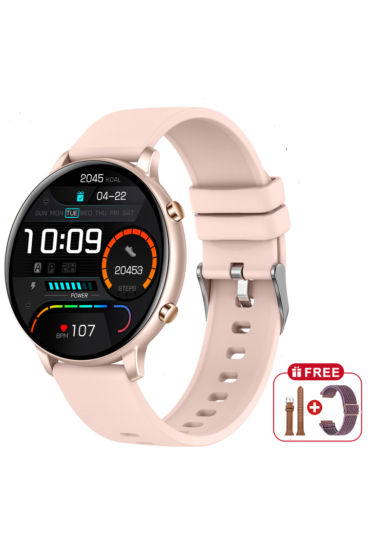 Simbojoy SmartWatch G28 Bluetooth Call Jam Pintar 24H Temperature Monitoring Sport Fitness Touch Scr