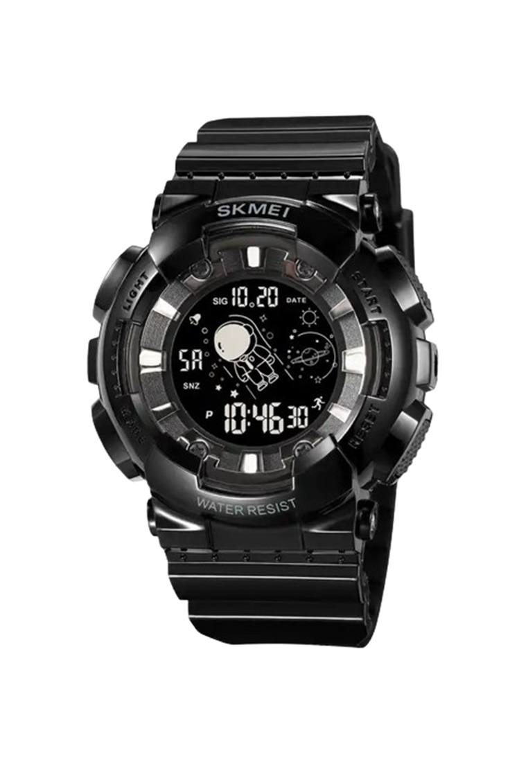 SKMEI Jam Tangan Pria Digital Sport Watch Black ORIGINAL
