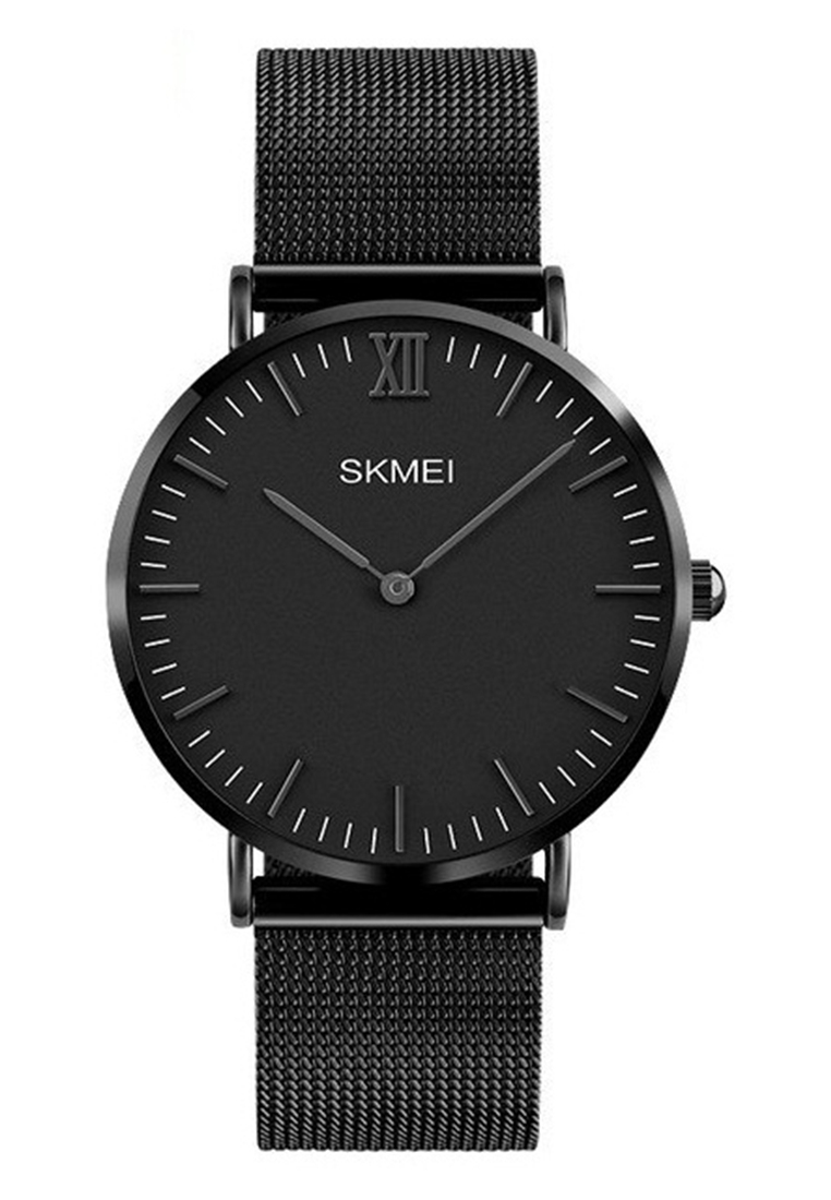 SKMEI Jam Tangan Analog Pria Waterproof Strap Tali Material Stainless Steel HP23 ORIGINAL