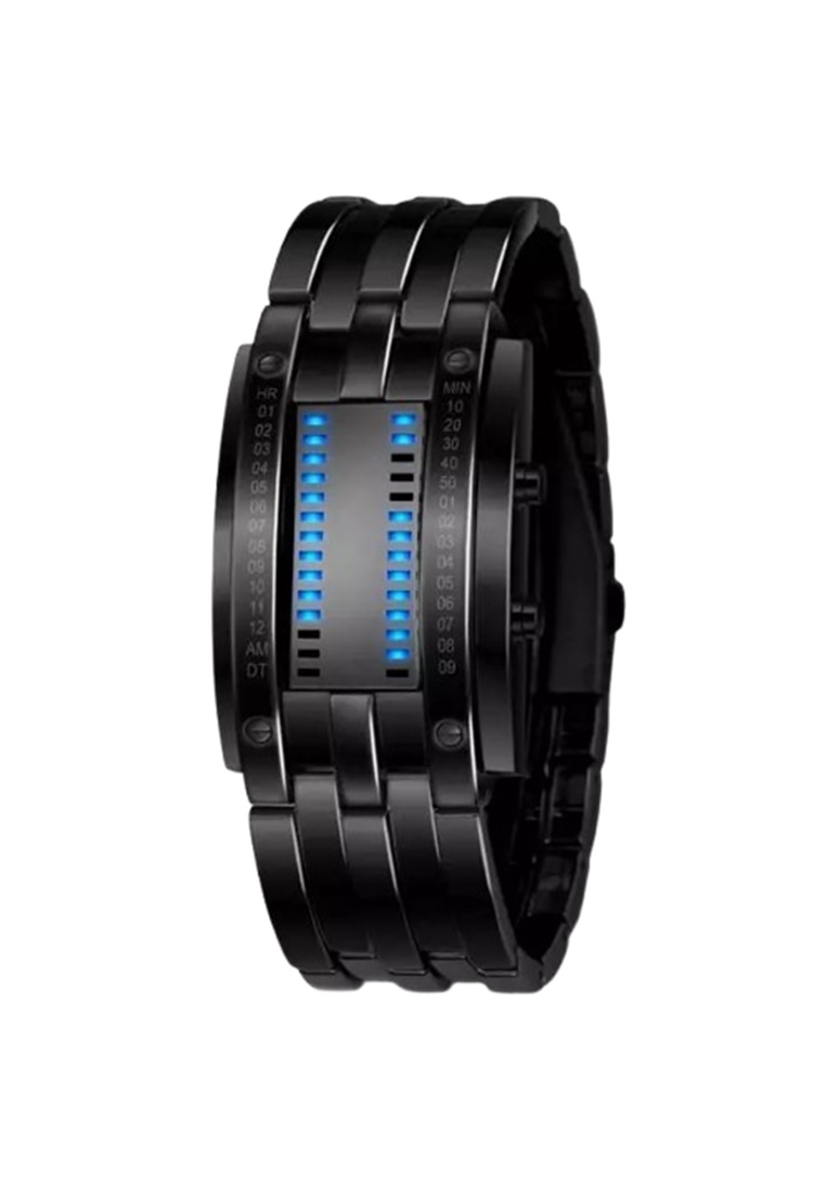 SKMEI Jam Tangan LED Digital Pria Waterproof Many Function Strap Tali Material Alloy GN42 ORIGINAL