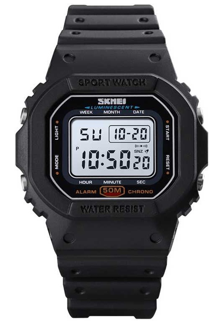 SKMEI Jam Tangan Digital Sport Wanita Waterproof Strap Tali Material PU CS20 ORIGINAL