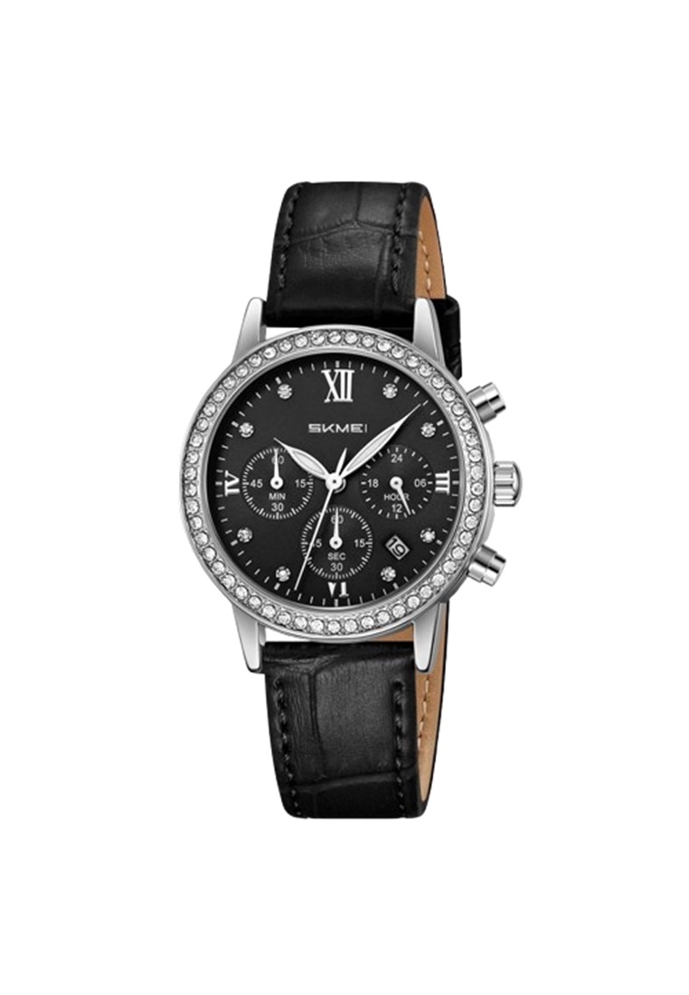 SKMEI Jam Tangan Analaog Wanita 9384 WR 30M ORIGINAL  - Black