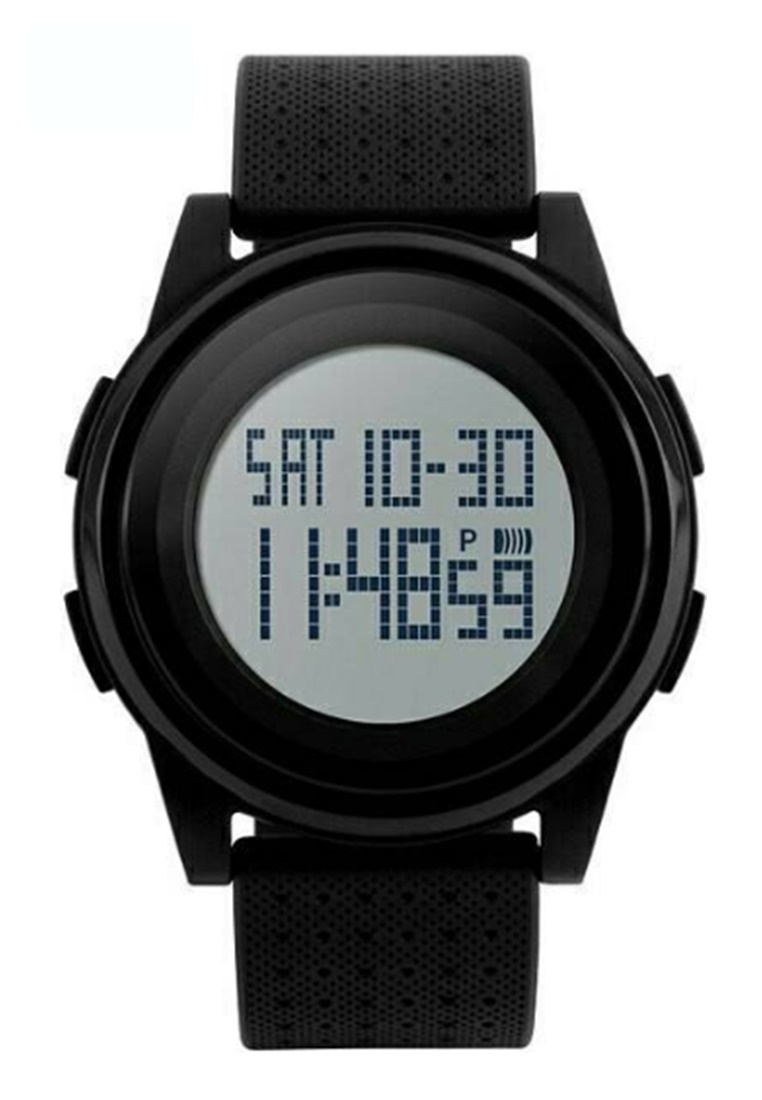 SKMEI Jam Tangan Digital Pria Sporty Stopwatch Waterproof Silicon Strap DD44 ORIGINAL