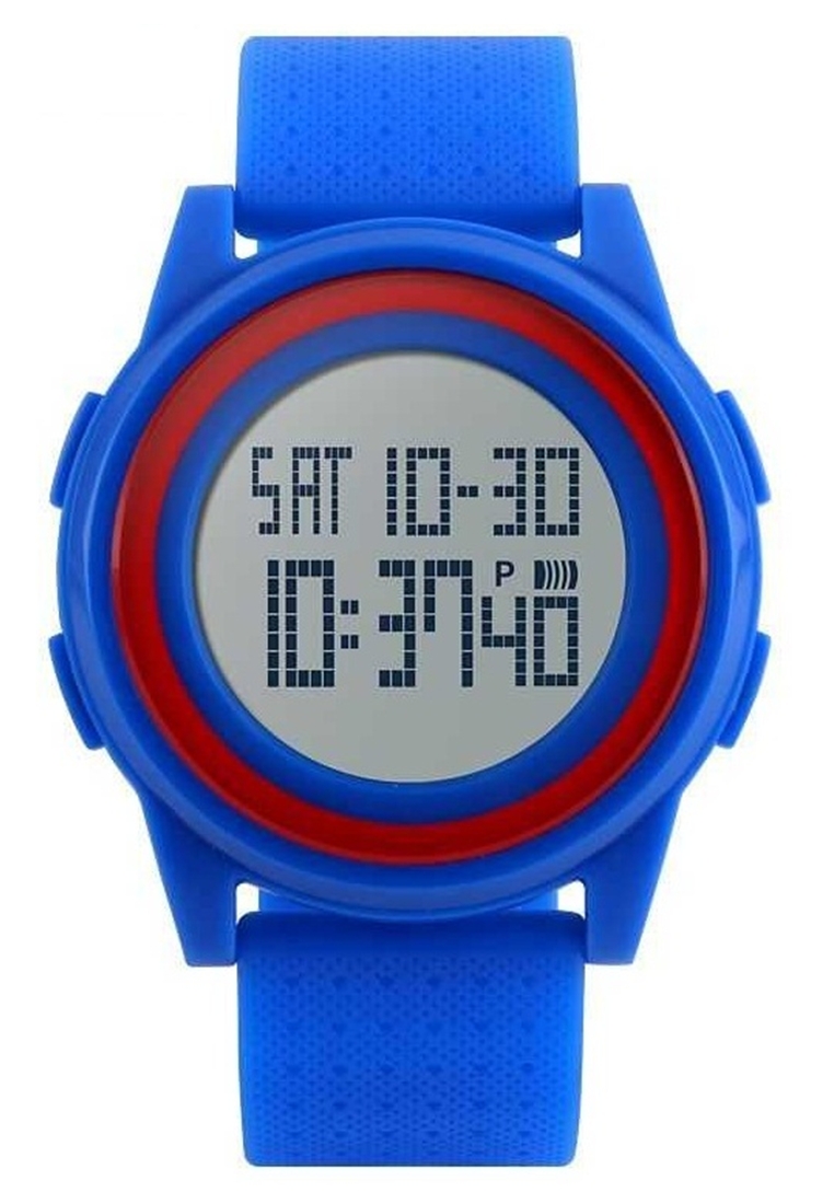 SKMEI Jam Tangan Digital Pria Sporty Stopwatch Waterproof Silicon Strap DD44 ORIGINAL