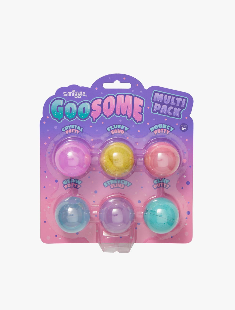 Smiggle SMIGGLE GOOSOME X6 - IGL413103PUR