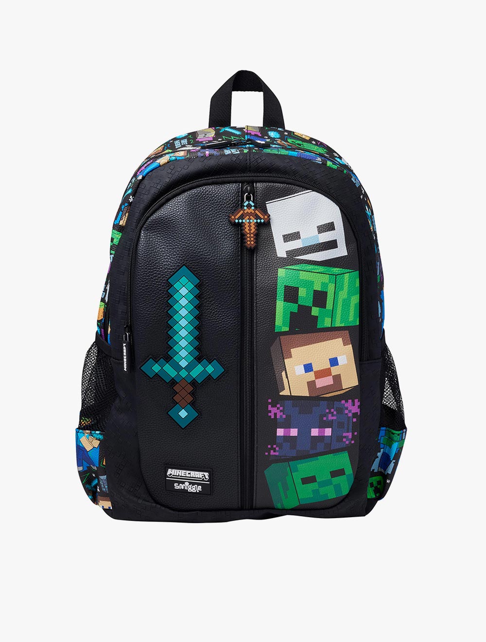 Smiggle Minecraft Classic Backpack - IGL459398BLK