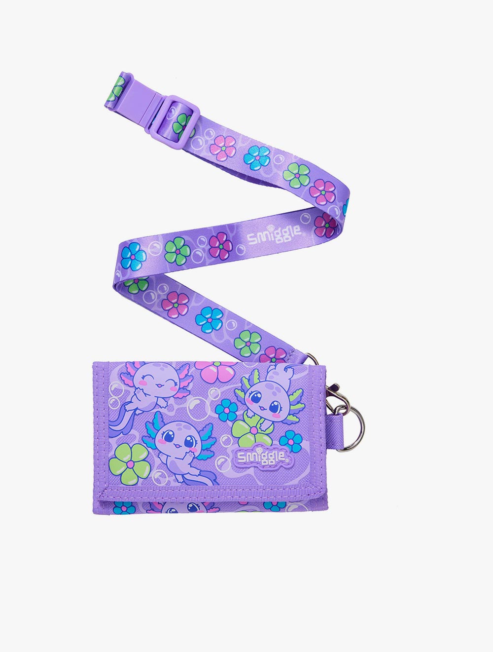 Smiggle Realm Wallet With Lanyard - IGL458109LIL