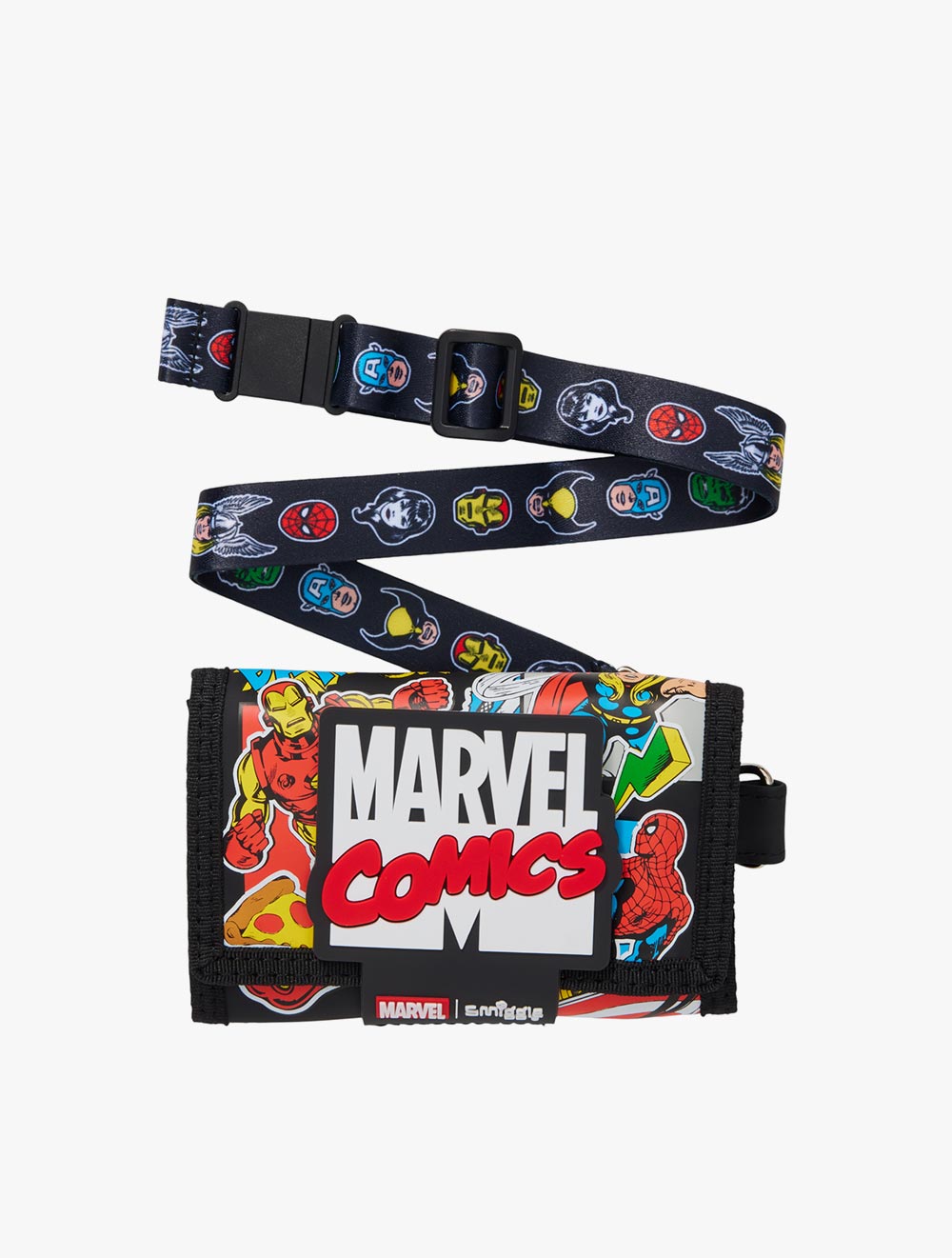 Smiggle Marvel Character Lanyard Wallet - IGL457692BLK