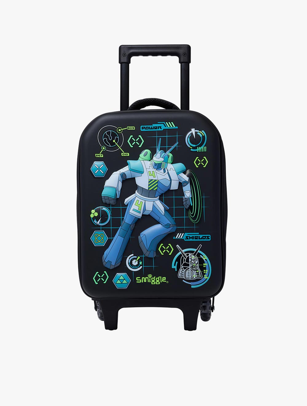 Smiggle Weekend Junior Hardtop Trolley - IGL459578BLK