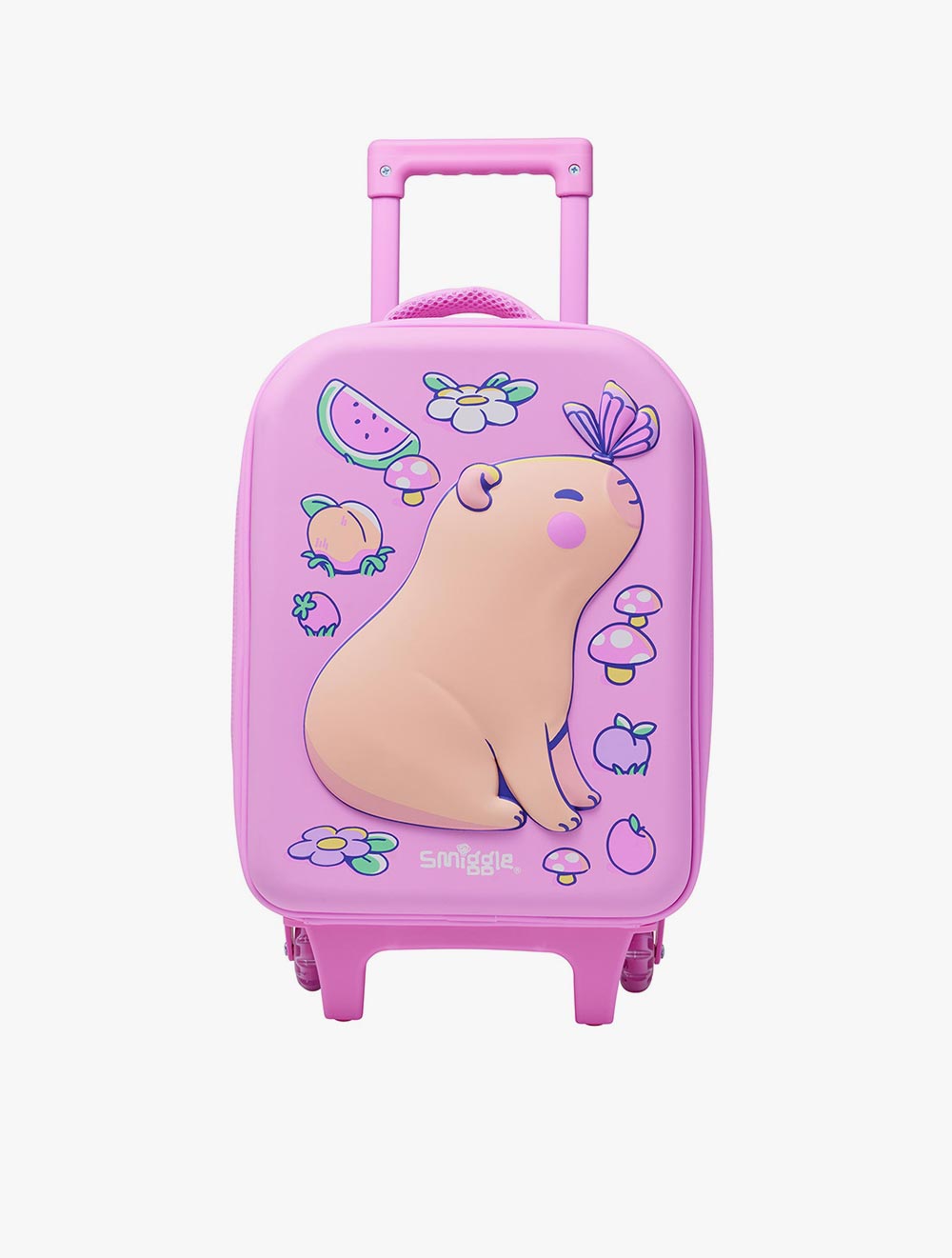 Smiggle Weekend Junior Hardtop Trolley - IGL459578PNK