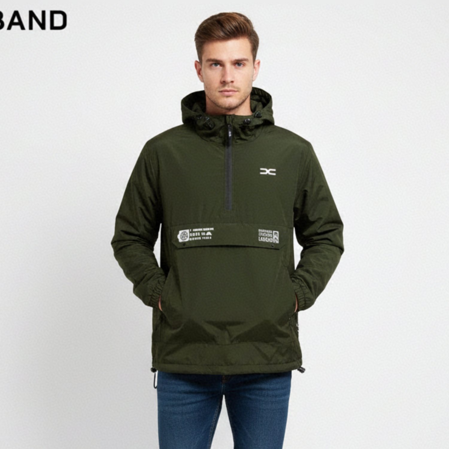 Sogno Jacket Cagoule Taslan Hoodie Windproof