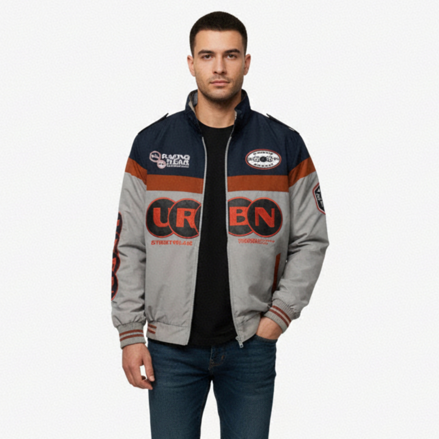 Sogno Jaket Nascar Full Bordir