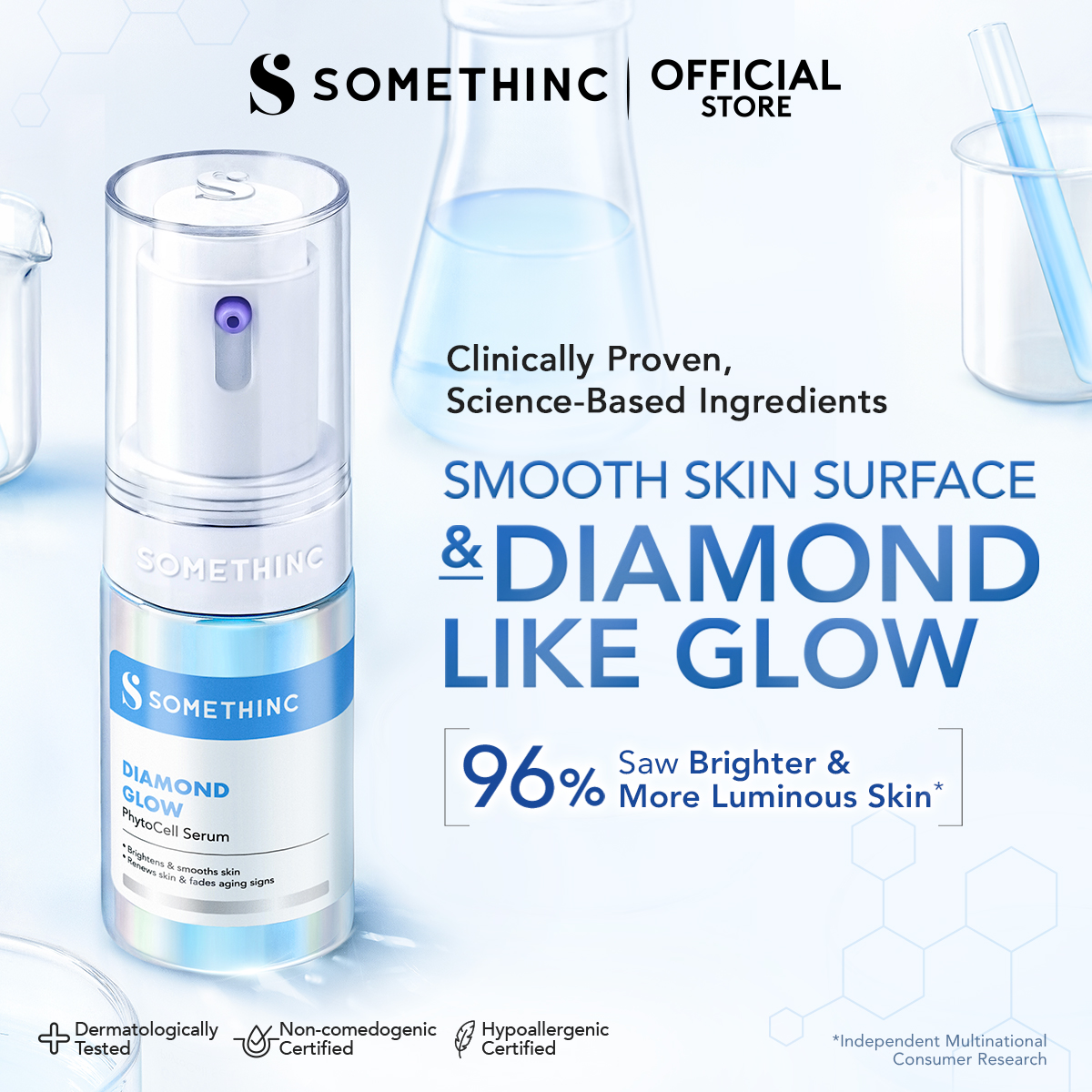 Somethinc [TASYA FARASYA APPROVED] SOMETHINC SOMETHINC Diamond Glow PyhtoCell Serum - Serum Diamond 