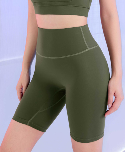 Sorella On The Move Biker Short N39-5003 - Dark Green