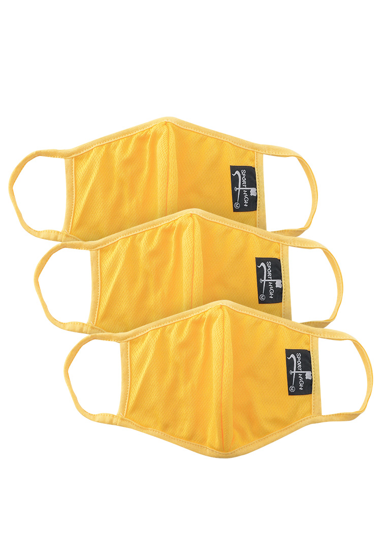 Sport High Masker Triple Layer Sport Face, Masker Kain Quick Dry Anti Bacterial
