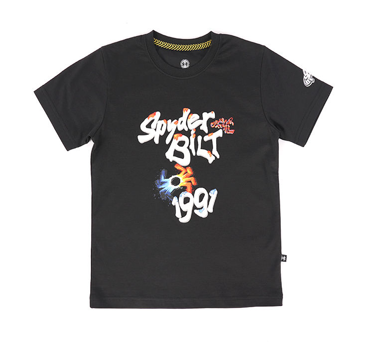 Spyderbilt Kaos Lengan Pendek Anak Anak Stracom Tencel Planet Surf