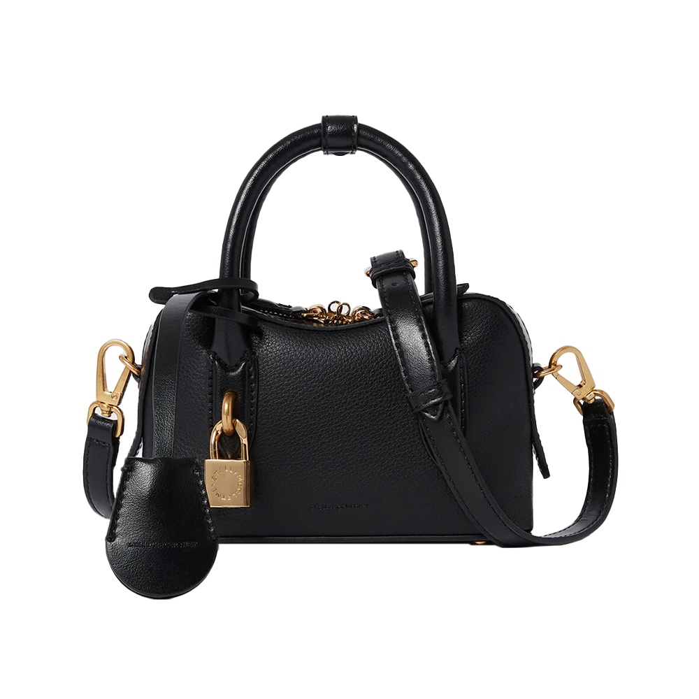 Stella McCartney [6.6UNCANG HARGA] Stella Ryder Tiny Crossbody Bag Black