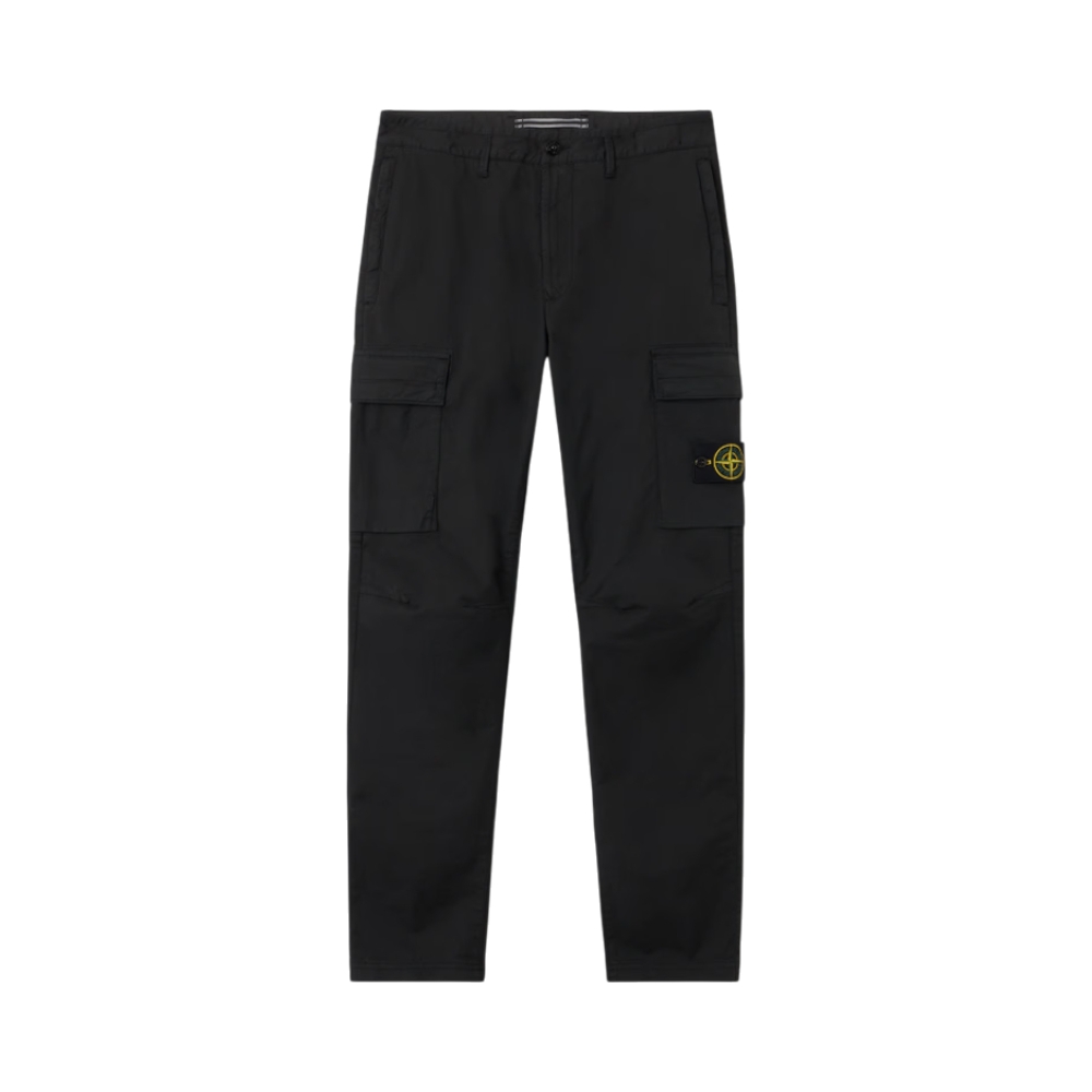 Stone Island 3100032 Supima Cargo Pants Black