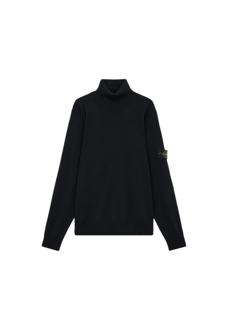 Stone Island 5100025 Light RWS Turtleneck Jump Black