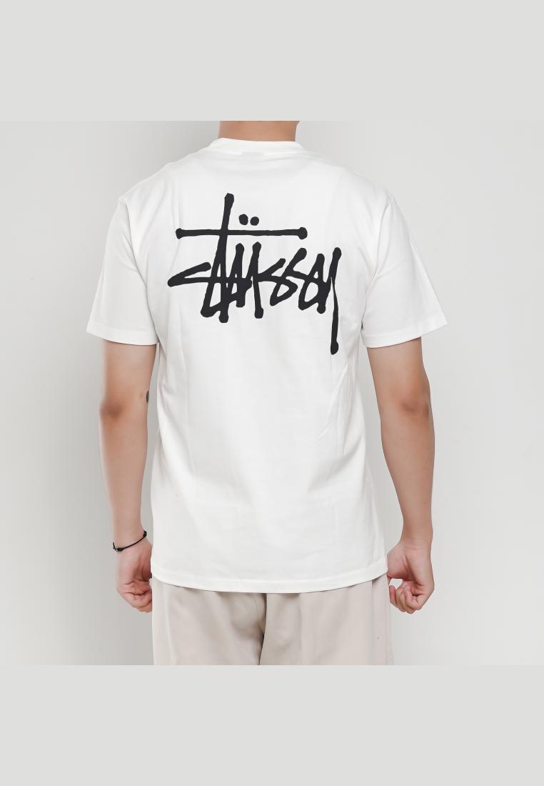 Stüssy Kaos STUSSY BASIC SIGNATURE LOGO WHITE TSHIRT 100% ORIGINAL