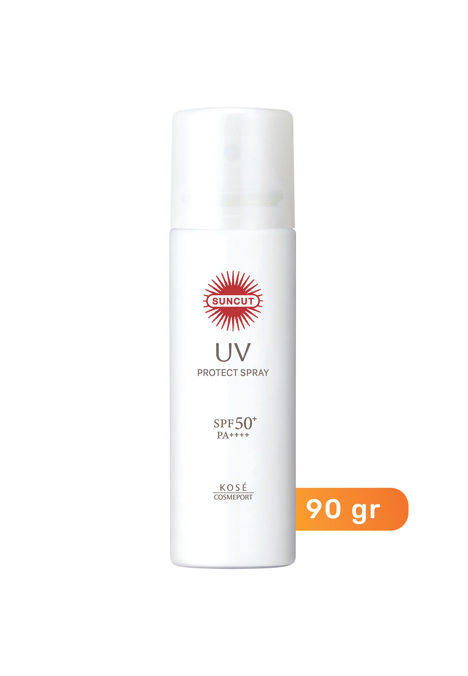 Suncut KOSE SUNCUT UV Protect Spray White SPF50+ PA++++ (Sunscreen Spray) - 90gr