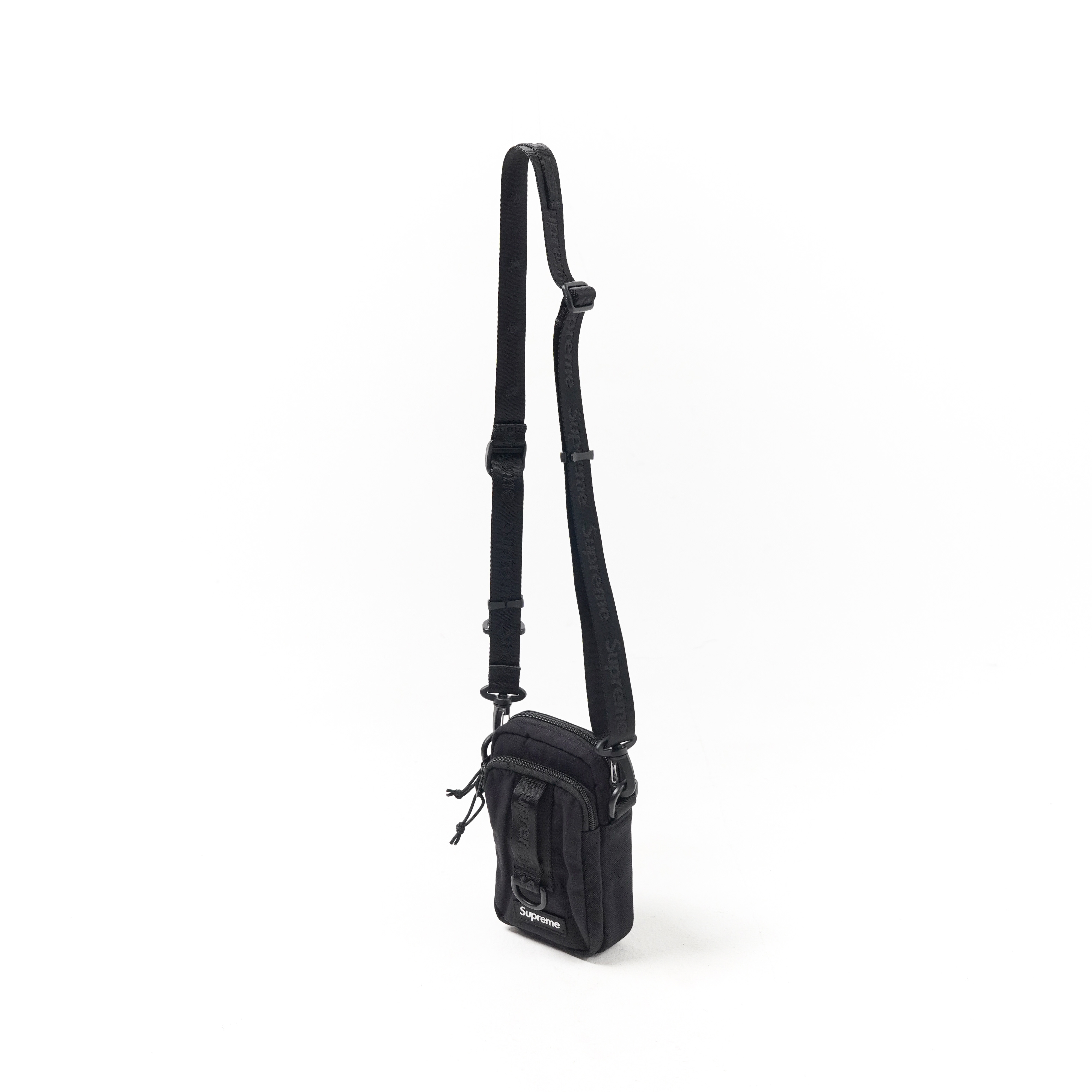Supreme Tas SUPREME SS26 BLACK SHOULDER BAG 100% ORIGINAL