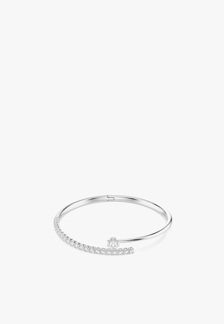 Swarovski Matrix:Bangle Open Whi/Rhs S