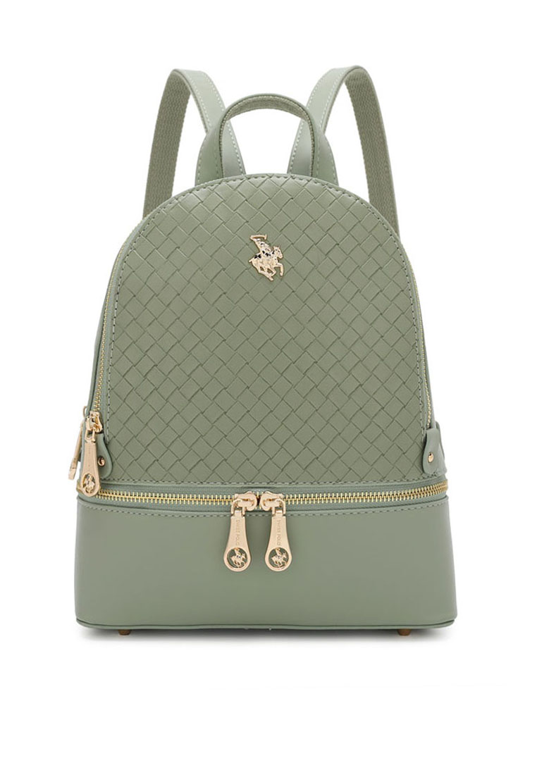 Swiss Polo Women's Backpack (Tas Ransel Wanita & Tas Punggung Wanita) - Hijau