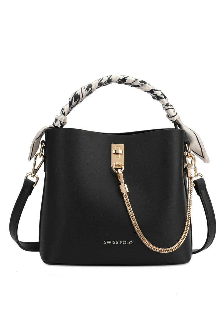 Swiss Polo Women's Chain Top Handle Bag / Sling Bag / Crossbody Bag / Shoulder Bag (Tas Selempang Wa