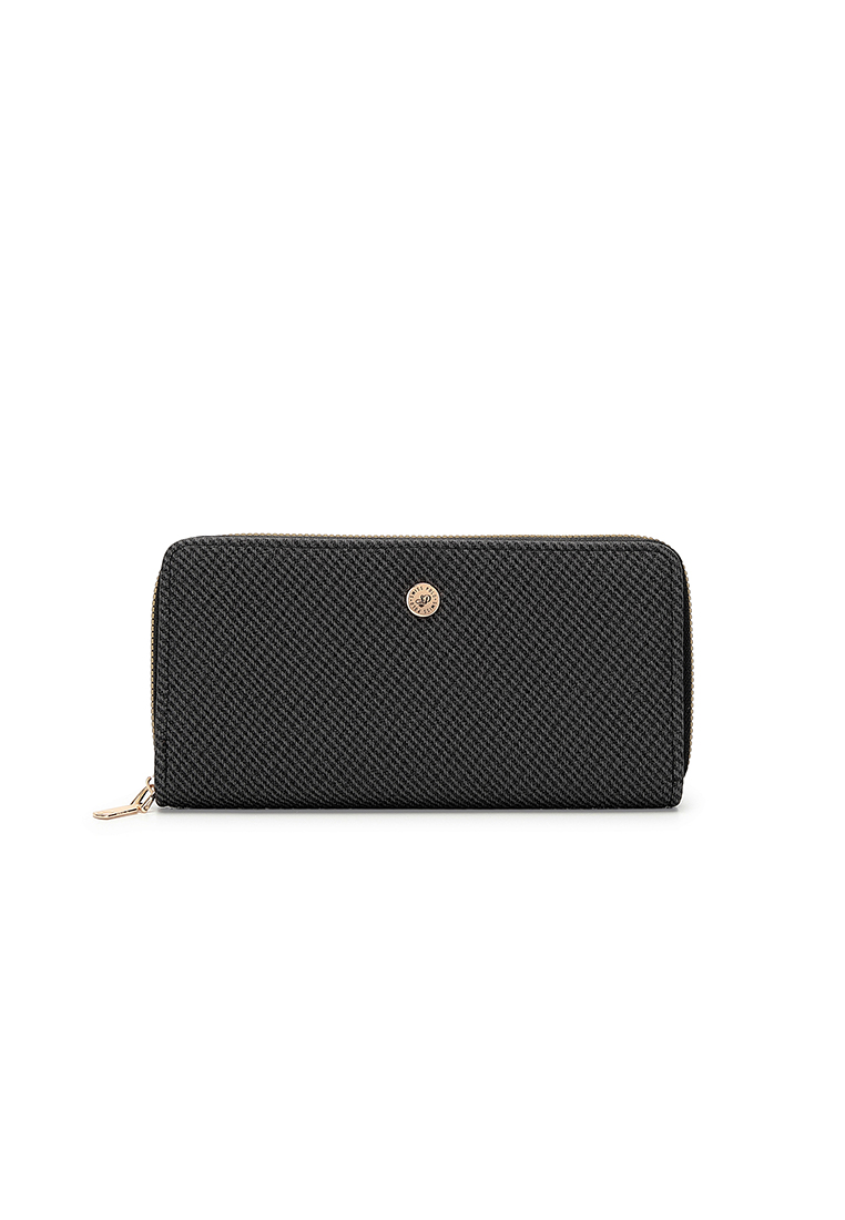 Swiss Polo Women's Long Wallet / Purse (Dompet Wanita) - Hitam
