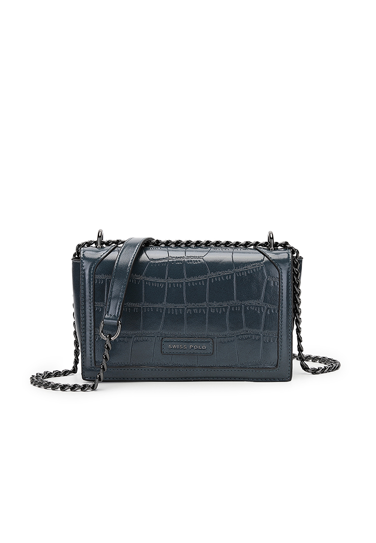Swiss Polo Women's Chain Shoulder Bag / Sling Bag / Crossbody Bag (Tas Bahu Wanita / Tas Selempang W