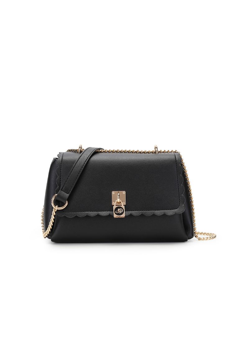 Swiss Polo Chain Shoulder Bag / Sling Bag / Crossbody Bag (Tas Bahu Wanita / Tas Selempang Wanita) -