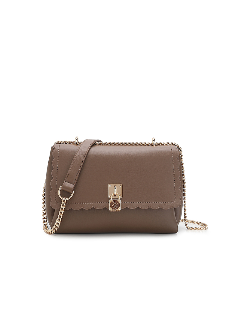 Swiss Polo Women's Chain Shoulder Bag / Sling Bag / Crossbody Bag (Tas Bahu Wanita / Tas Selempang W