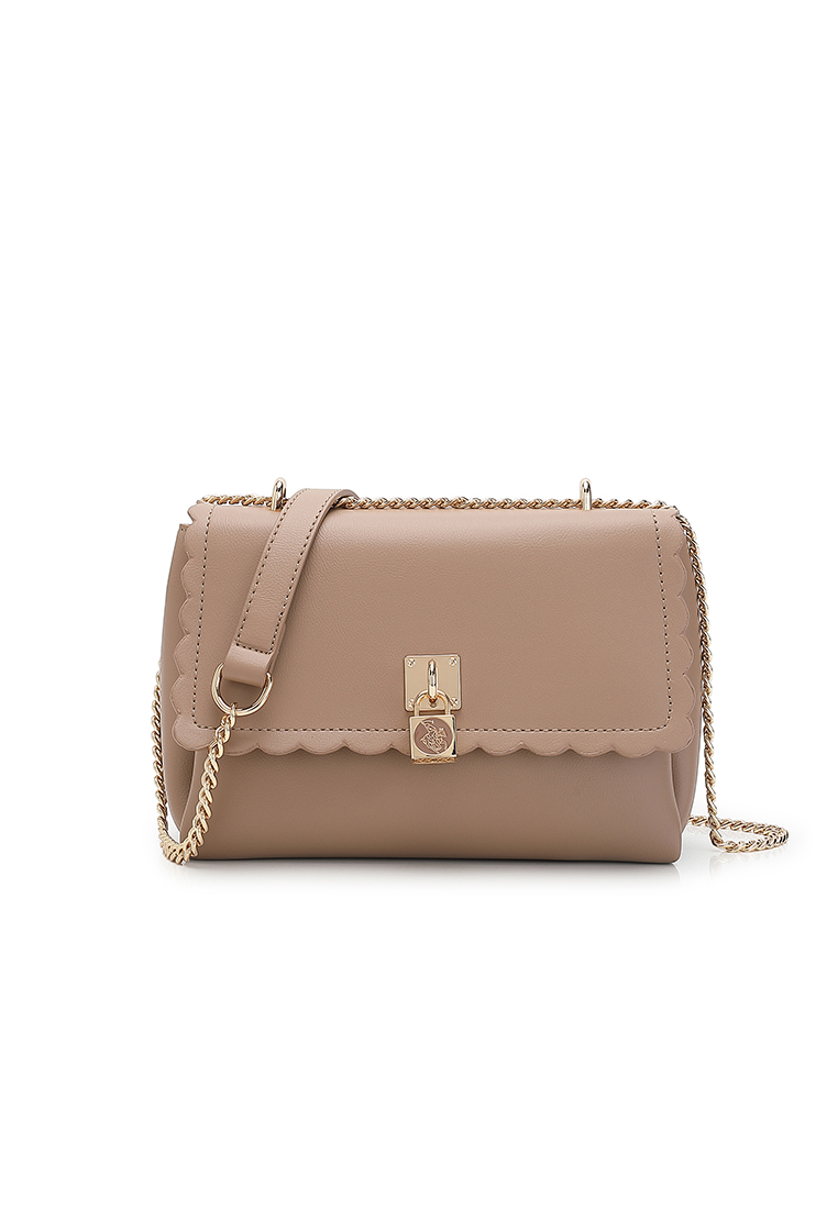Swiss Polo Women's Chain Shoulder Bag / Sling Bag / Crossbody Bag (Tas Bahu Wanita / Tas Selempang W