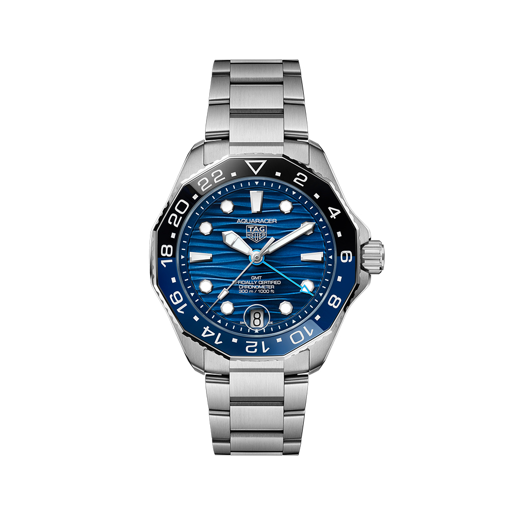 TAG Heuer Aquaracer 42 - WBP5114.BA0013 Professional 300 GMT Automatic Steel Blue