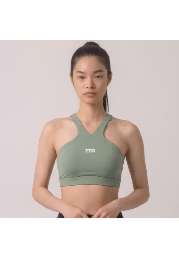 TD Active TDActive Sports Bra Wanita Running Gym Halter Racerback Buttery Soft Stretch with Padding 