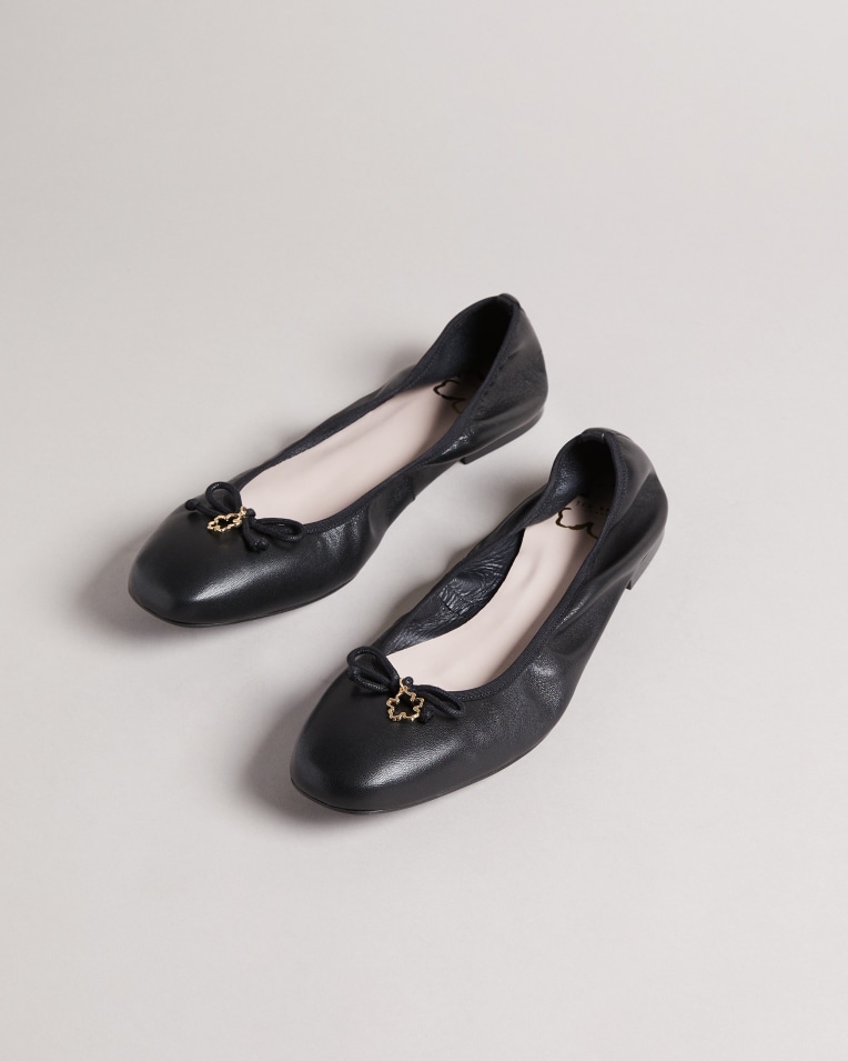 ted baker black flats