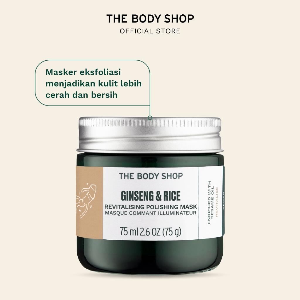The Body Shop Ginseng & Rice Revitalising Polishing Mask 75ml