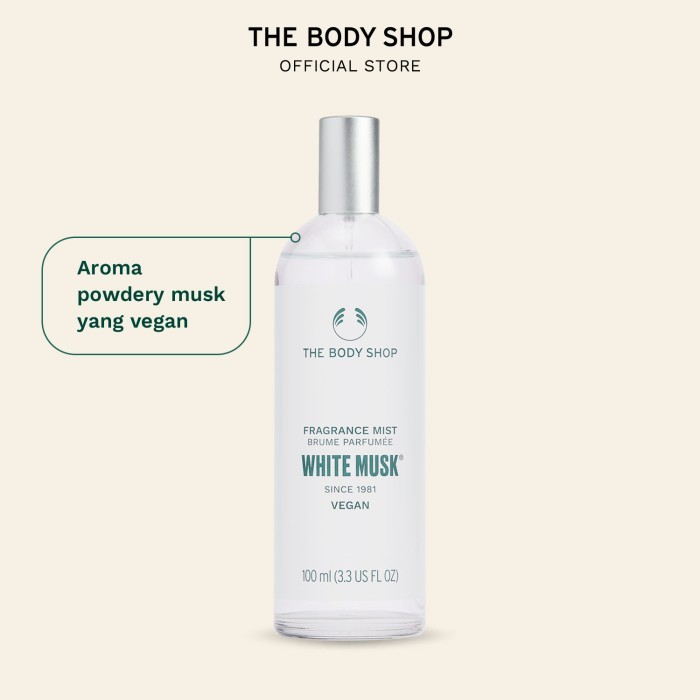 The Body Shop White Musk Fragrance Mist 100Ml