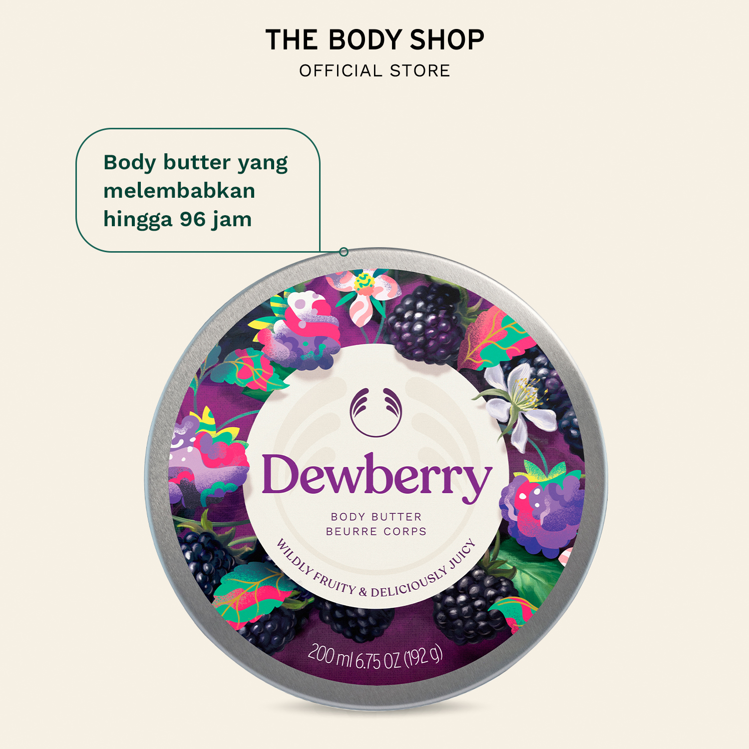 The Body Shop Dewberry Body Butter 200ml