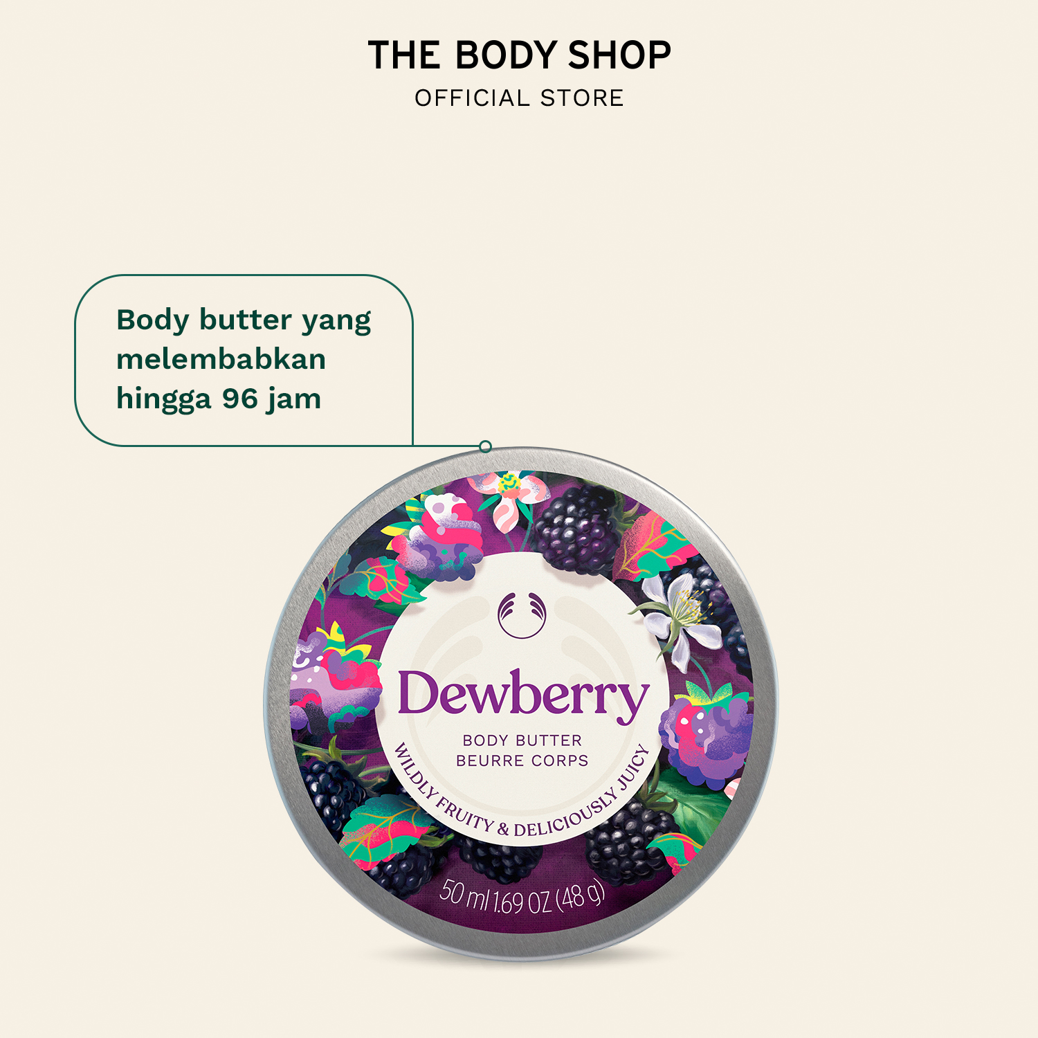The Body Shop Dewberry Body Butter 50ml
