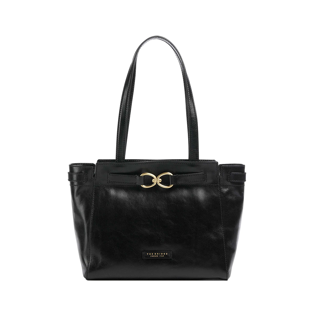 The Bridge [9.9ANTI GAYA] Isotta Tote Bag Black