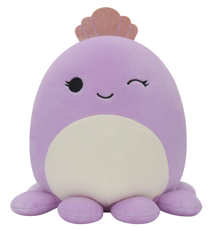 The Children's Place Squishmallows Violet The Purple Octopus Crown - Boneka Bantal Anak