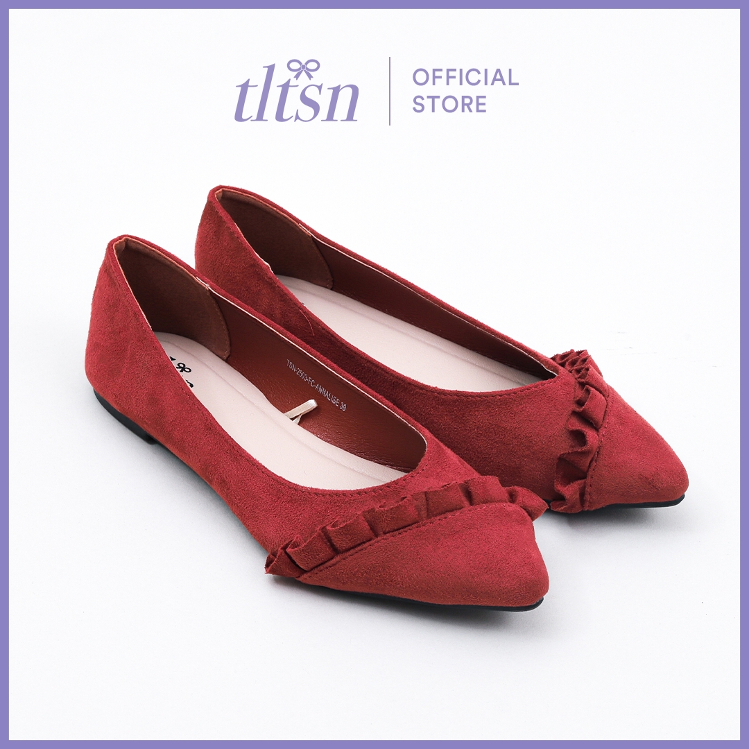 The Little Things She Needs - ANNALISE Flatshoes Sepatu Wanita Red