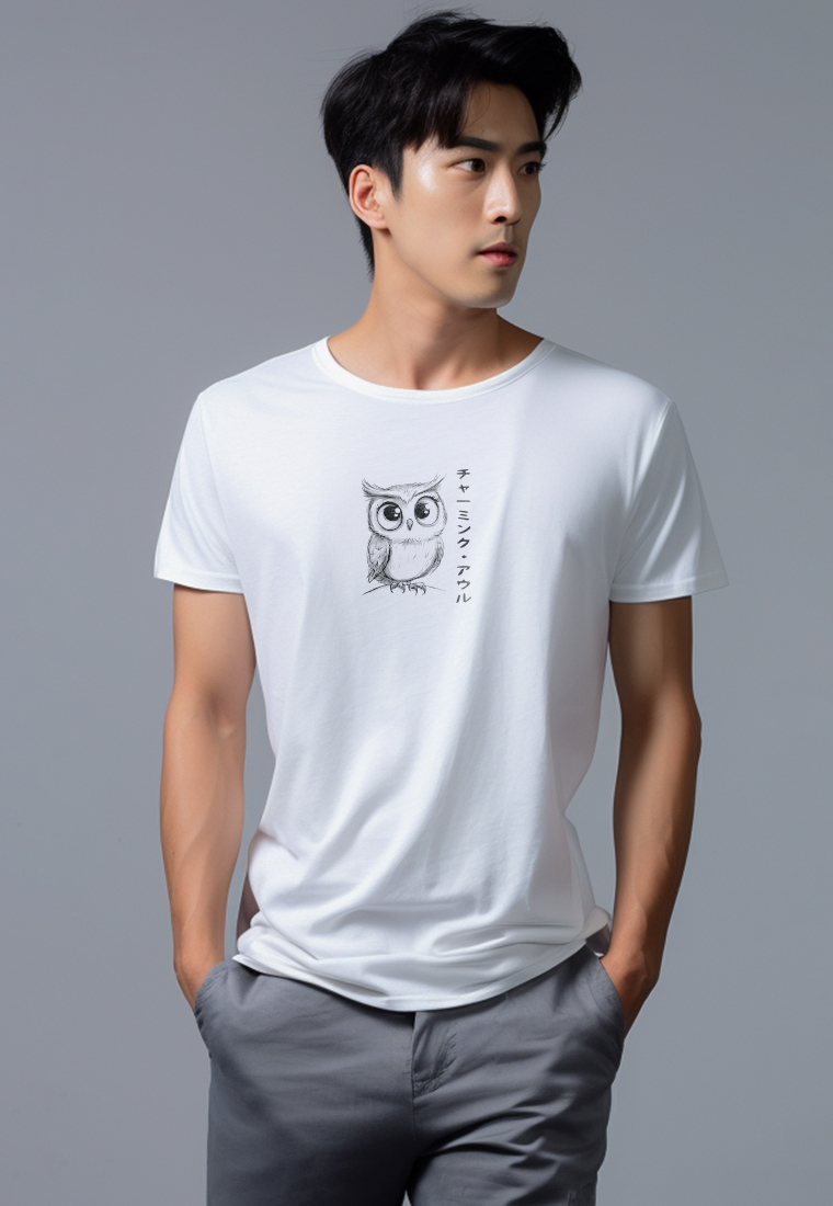Third Day MTU88 Kaos burung hantu instacool putih