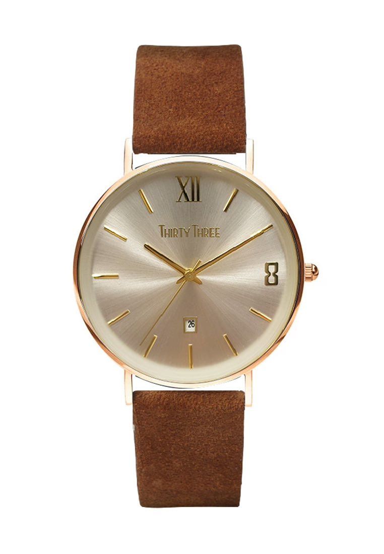 THIRTY THREE Jam Tangan Wanita Thirty Three TH1004L-RG03-L03